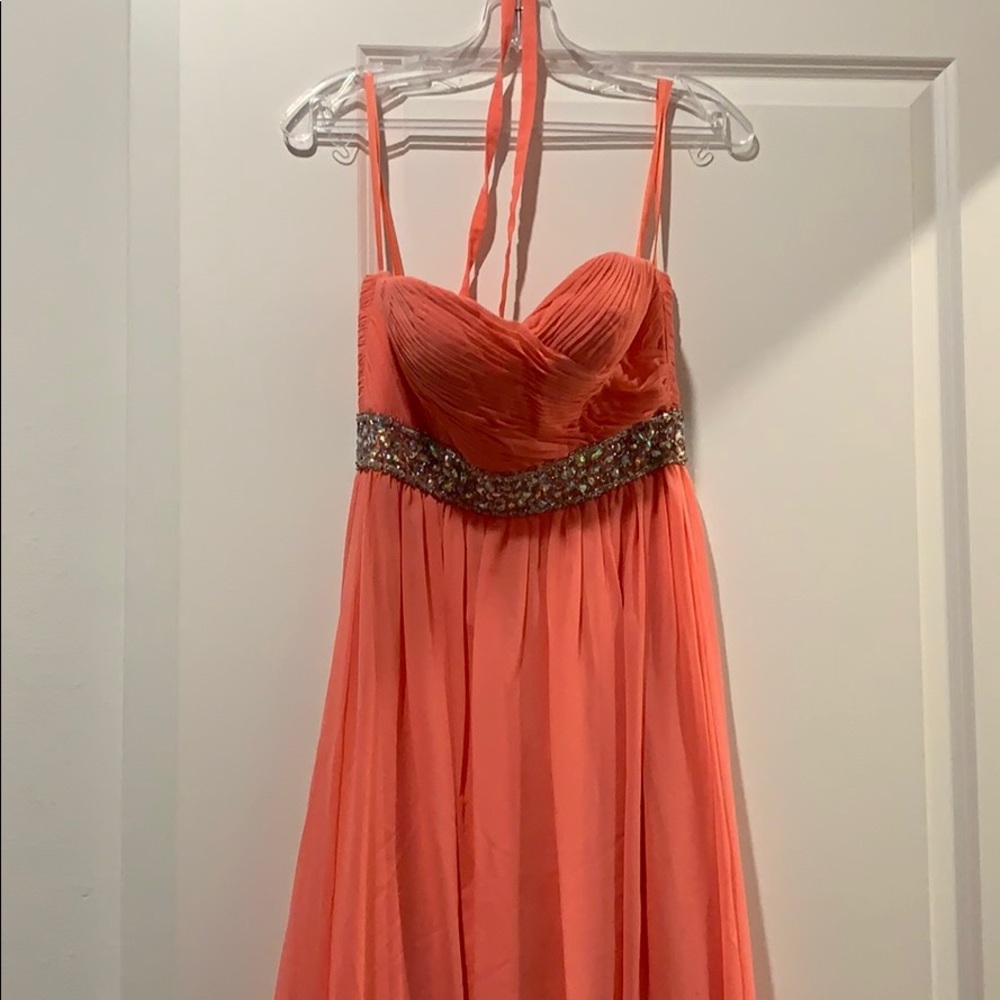 Anny Lee Floor-length Prom Dress